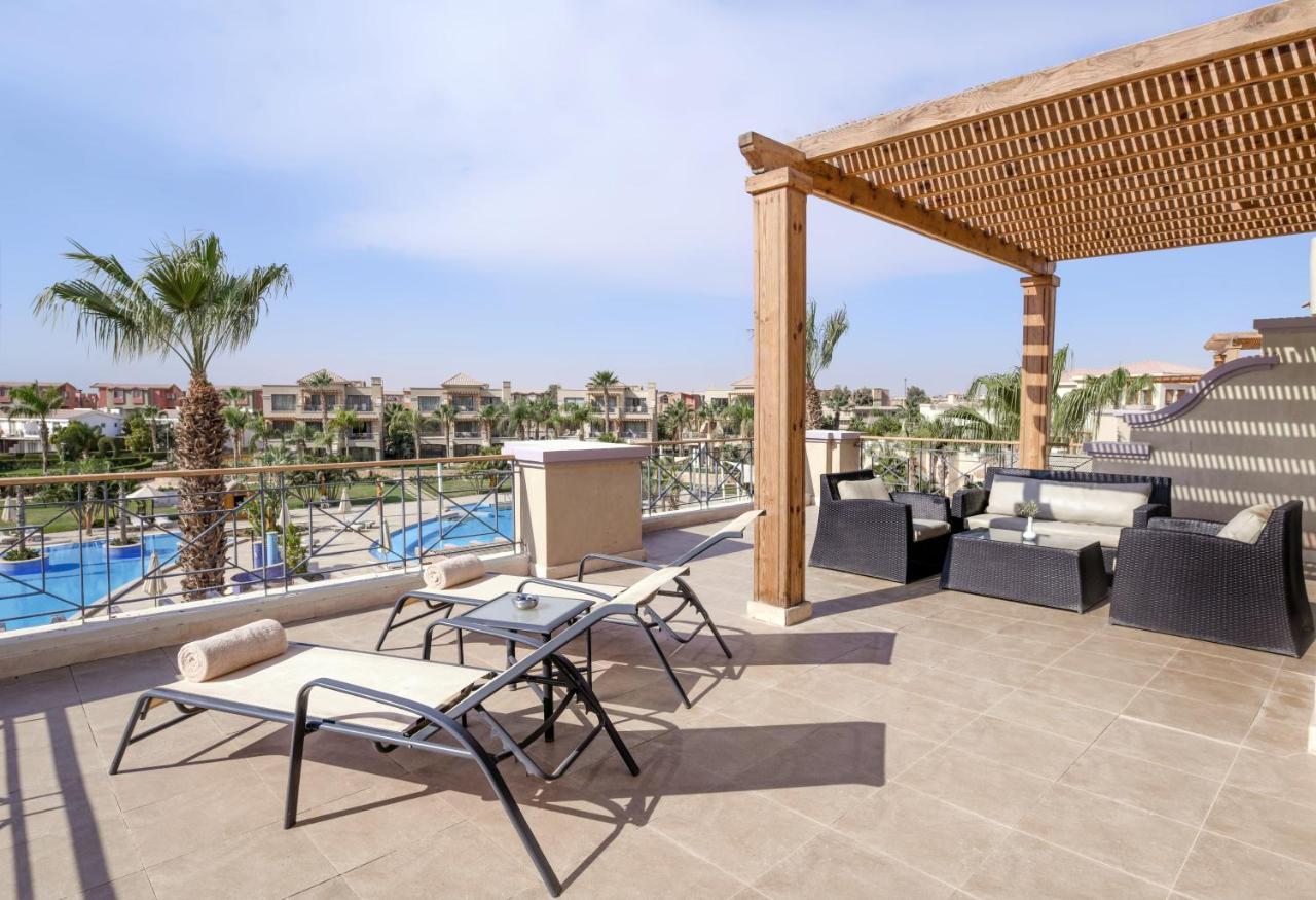 Jaz Little Venice Golf Resort Ain Sukhna Exterior foto Rooftop at the Hilton Sharm El Sheikh