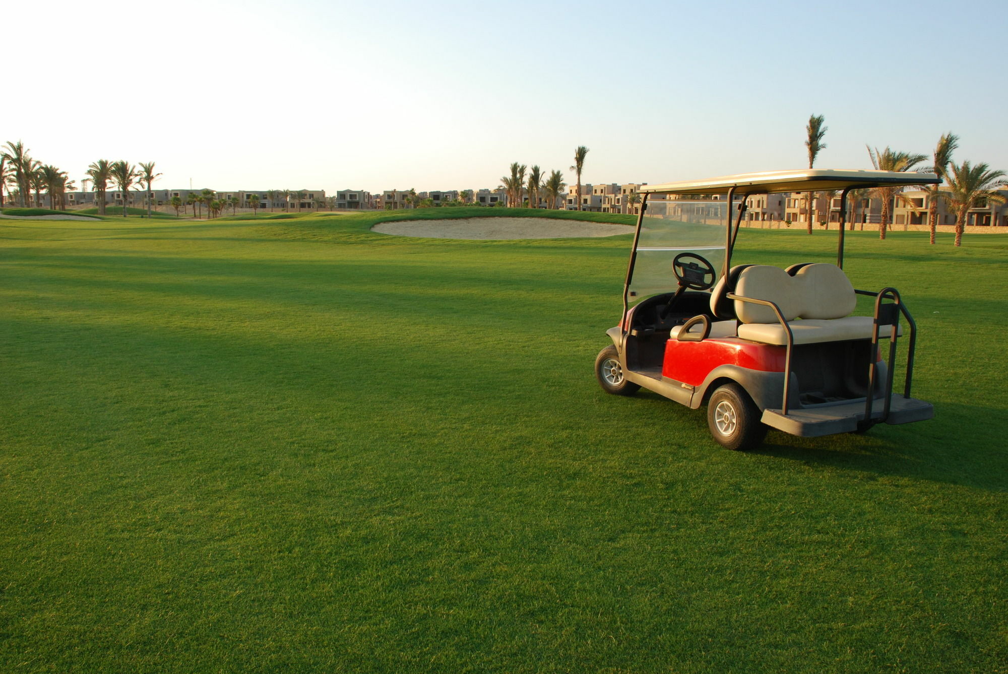 Jaz Little Venice Golf Resort Ain Sukhna Exterior foto Golf cart