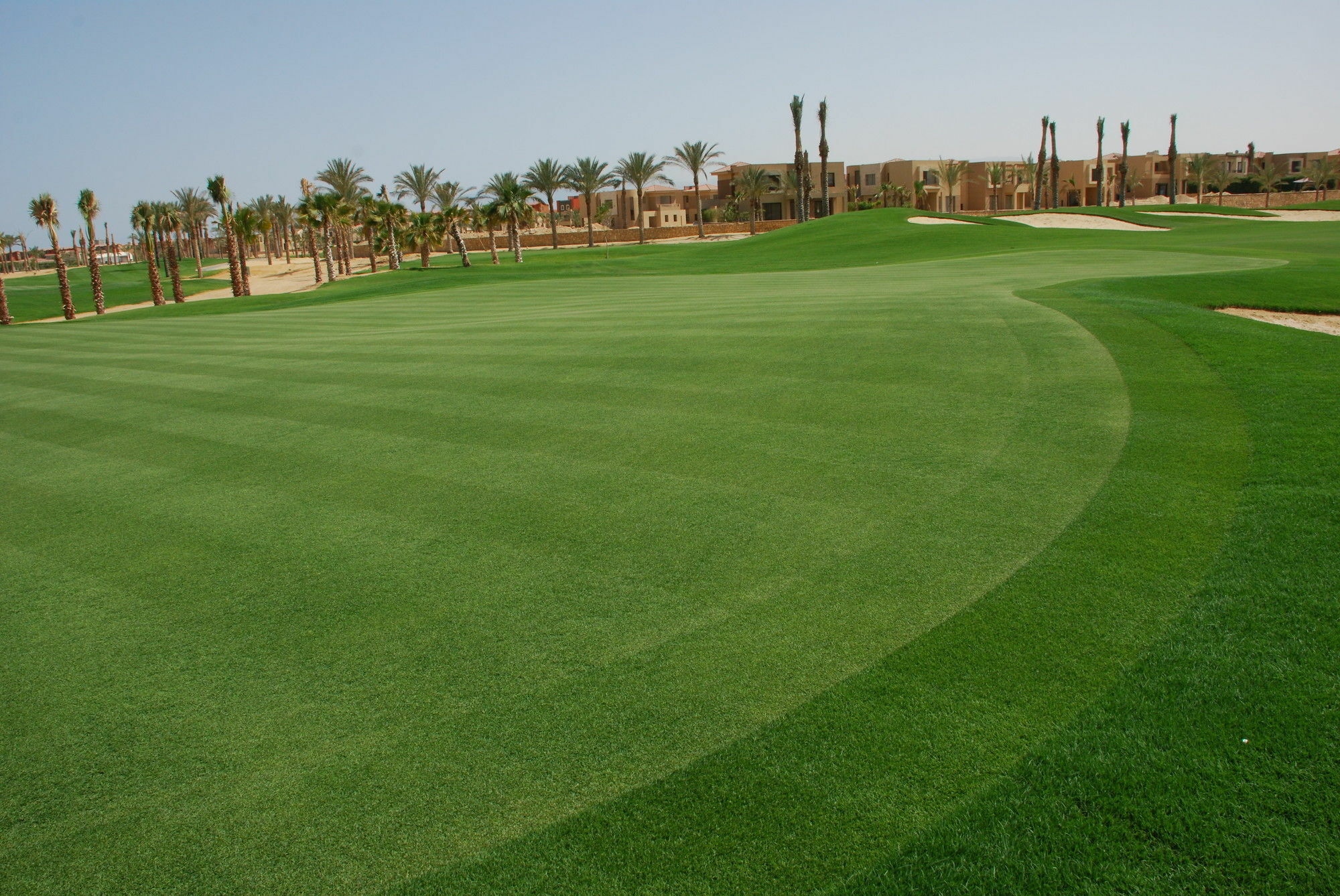 Jaz Little Venice Golf Resort Ain Sukhna Exterior foto Golf course in Egypt
